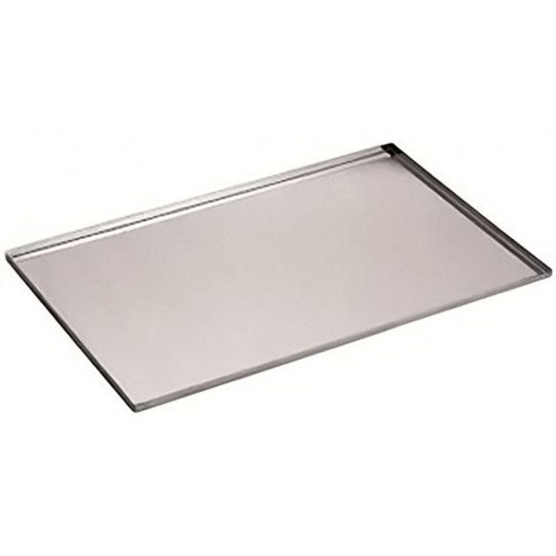Plaque pâtissière inox L2G 600x400 mm - Épaisseur 1 mm professionnelle
