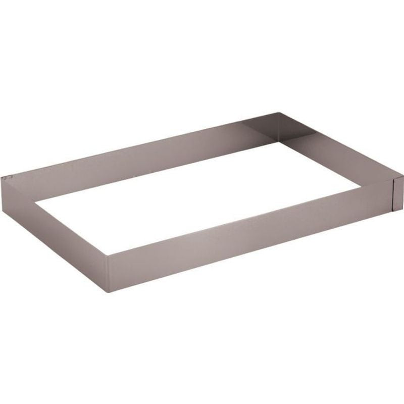 Rectangle inox L2G 777 460 - Cadre pour plaques inox 595x395x40 mm