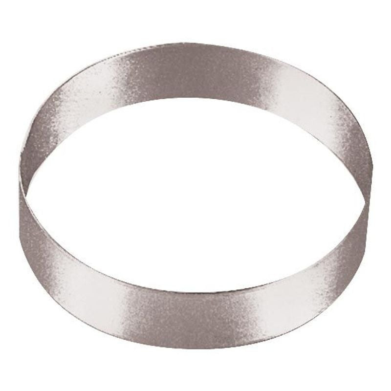 Cercle à Vacherin Inox L2G - Ø140mm pour pâtisserie professionnelle