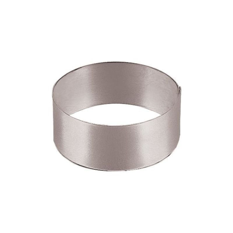 Cercle à Vacherin Inox L2G - Anneau professionnel pour pâtisserie