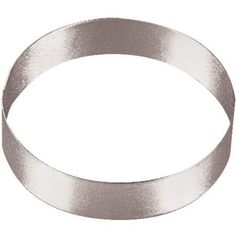 Cercle à mousse inox L2G - Anneau professionnel pour entremets