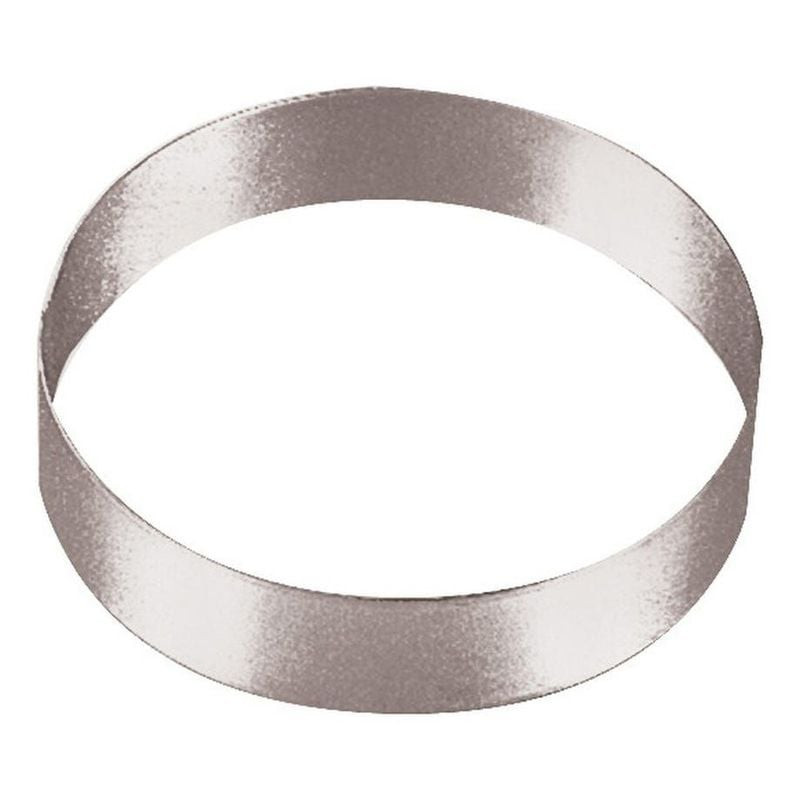Cercle à Entremets Inox L2G - 200 mm - Pour Pâtisserie Professionnelle