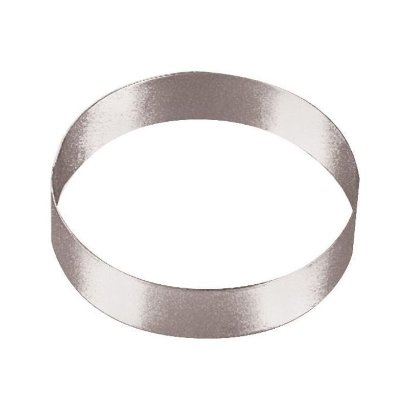 Cercle à Entremets Inox L2G - Outil de Pâtisserie Professionnel 140mm