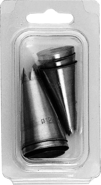 Douilles inox L2G N:0 - 6 pièces pour boulangerie et pâtisserie pro