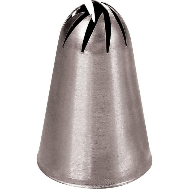 Douille Inox 5mm Fleur Fermée L2G - Pour Décoration de Gâteaux Pro