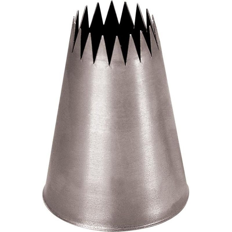 Douille Inox 6 mm L2G - Outil pâtisserie pour petits fours décoratifs