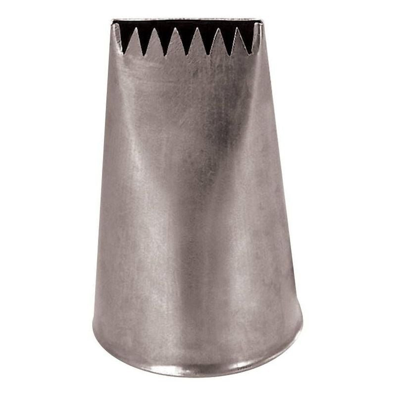 Douille Inox L2G 28 mm - Décoration bûche de Noël professionnelle