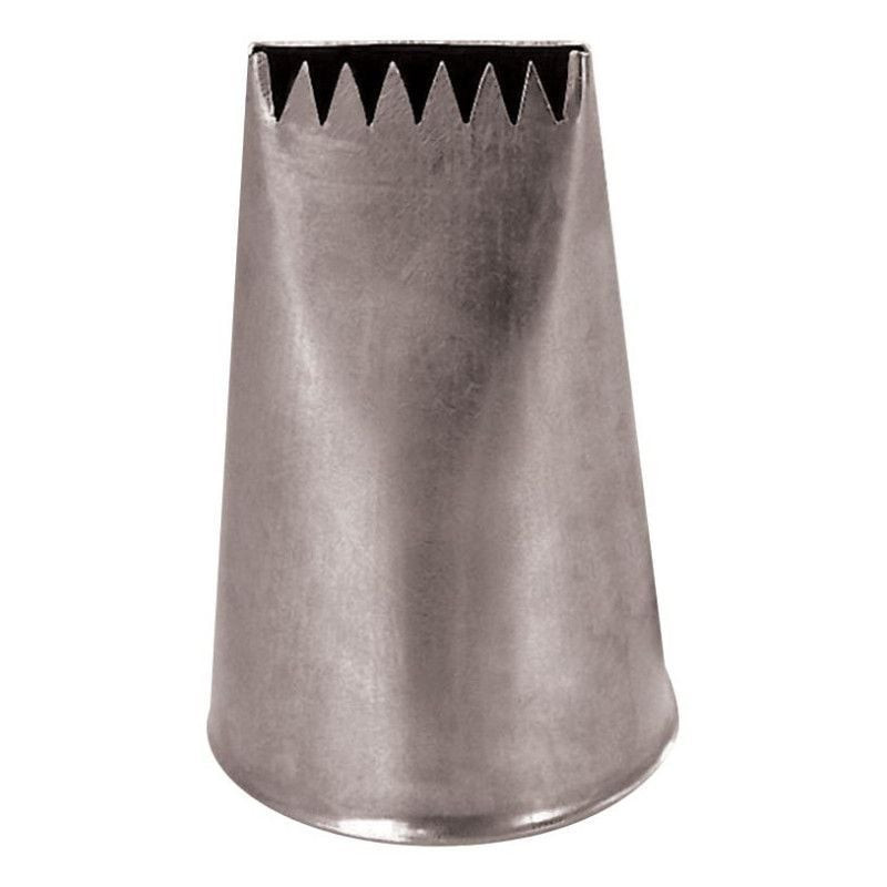 Douille Inox L2G 16 mm - Décoration bûche de Noël en pâte à sucre