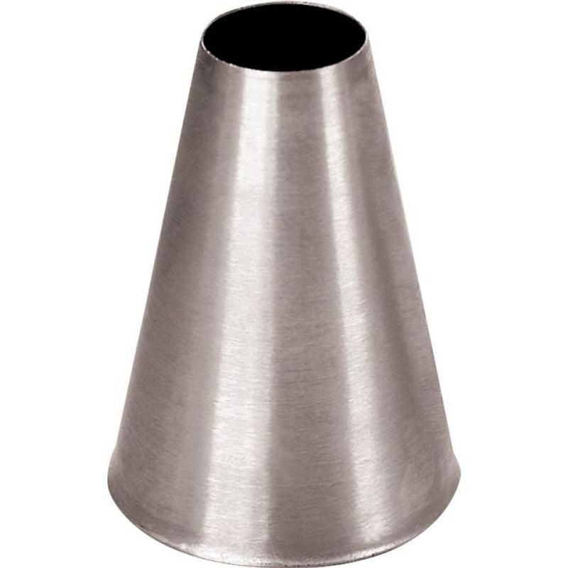 Douille Inox Unie 12 mm L2G - Décoration Pâtissière Professionnelle