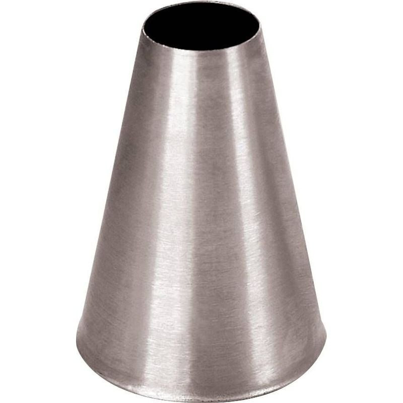 Douille unie inox 10 mm L2G - Qualité professionnelle pour pâtisserie