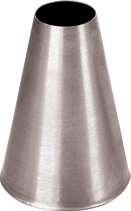 Douille Inox Unie 6 mm L2G - Pour pâtisserie professionnelle