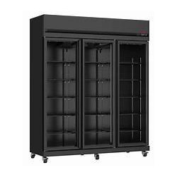 Vitrine Réfrigérée Professionnelle L2G - 3 Portes, Groupe R290, 1181L