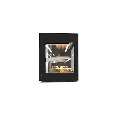 Vitrine réfrigérée 2 niveaux, en verre