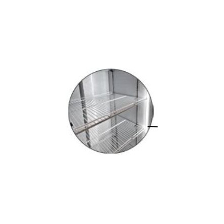 Clayette Noire L2G - Étagère Réglable pour Vitrine Réfrigérée TMR165