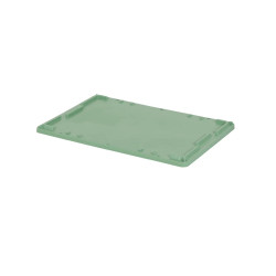 Couvercle pour bac 600x400 mm L2G - Protection et empilage