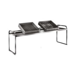 Étagère Inox 304 L2G CSR/20X - Fixation table professionnelle cuisine