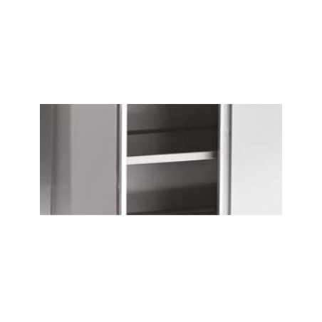 Mètre linéaire d'étagère intermédiaire L2G - Inox 304 pour cuisine pro