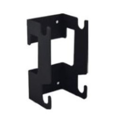 Sabot métallique RAL 9005 L2G - Fixation sur barre de charge 50x25 mm